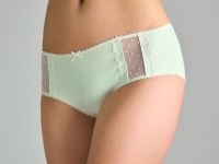 Набор трусов Макси Слип/Maxi Slip, бежевый/голубой/зеленый