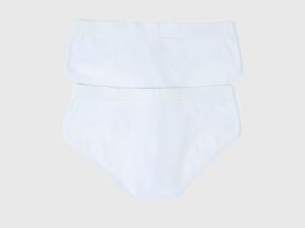 Трусы-брифы, 2 шт., Белый