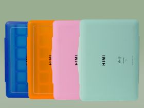 Набор гуаши HIMI 24 цвета, розовый