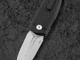 Складной нож Bestech Knives Ququ, сталь 14C28N, рукоять алюминий, черный