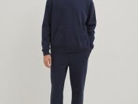 Худи из хлопка свободного кроя