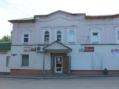 Памятник архитектуры конца XIX в., бывший жилой дом