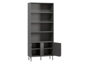 Стеллаж Блест 89x210 Графитовый