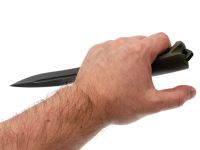 Нож Антей-М, сталь VG-10, черная рукоять