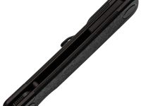 Складной нож SRM 131M-GB Enso black сталь 14C28N, рукоять Black G10