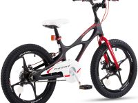 Детский велосипед Royal Baby Space Shuttle 18, год 2022, цвет Черный