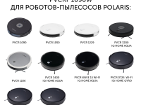 Комплект щеток и фильтров для роботов-пылесосов Polaris PVCR 1090/1226/3200