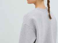 Свитшот с принтом, Серый