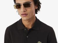 Мужское поло Lacoste из смеси эластичного органического хлопка
