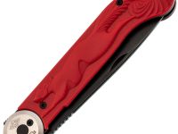 Складной нож Перемен Мысь BW, сталь 8Cr14MoV, рукоять FRN, красный