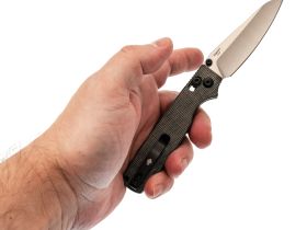 Складной нож Kizer Original 2, сталь 14C28N, рукоять микарта