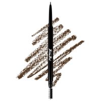Тонкий механический карандаш для бровей с щёточкой Shik Eyebrow Pencil Dark