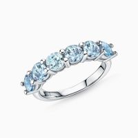 Серебряное кольцо со шпинелью синтетической