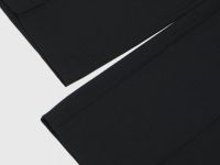 Широкие брюки для девочек, Черный