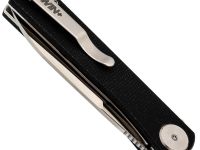 Складной нож Dr.Tech W3896MB, сталь D2, рукоять микарта, черный