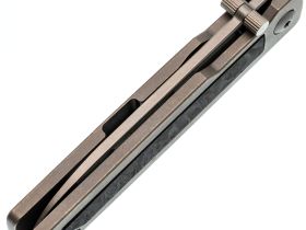 Складной нож Mr.Blade Style stonewashed сталь N690, рукоять Grey Titanium