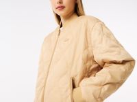 Женская стёганая двухсторонняя куртка Lacoste