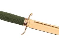 Туристический нож Витязь B5400-3 Разведчик, сталь 9Cr18MoV, рукоять эластомер, хаки