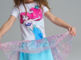 Платье трикотажное для девочки