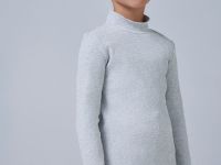 Лонгслив для девочек, Серый