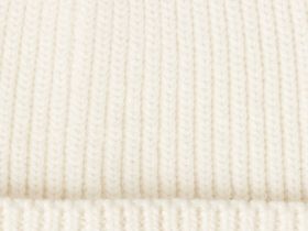 Вязаная шапка для девочек, Белый