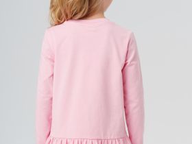 Джемпер трикотажный для девочек (футболка с длинными рукавами)