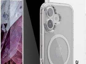 Клип-кейс VLP Air для Apple iPhone 16 с MagSafe Прозрачный