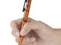 Тактическая ручка с фонарем Olight Open 3 Orange, оранжевый алюминий