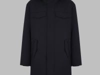 Длинный пуховик с натуральным пухом