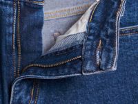 Прилегающие джинсы Mom, Синий