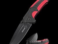 Складной нож Boker Plus Savior 1 , сталь Sandvik™ 12С27, рукоять термопластик FRP, чёрно-красный