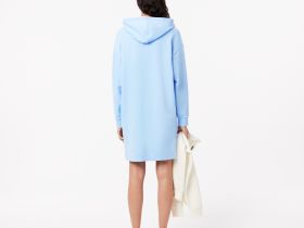 Женское платье-толстовка Lacoste с флисом