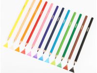 Набор карандашей цветных Гамма "Классические" 12 цв, диаметр грифеля 3,3 мм, заточен., метал. пенал