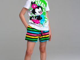 Шорты трикотажные для девочек, 2 шт в комплекте