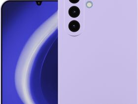 Клип-кейс Krutoff Silicone для Samsung Galaxy A17 Фиолетовый