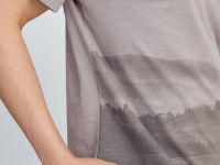 Свободная футболка с принтом