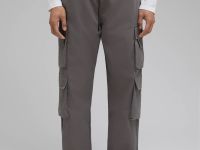 Брюки-карго с эластичным поясом