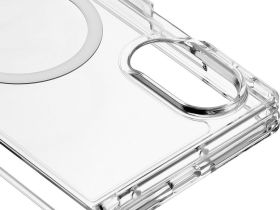 Чехол uBear Real Mag для Galaxy Z Fold8 MagSafe прозрачный