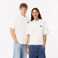 Хлопковая футболка Lacoste унисекс