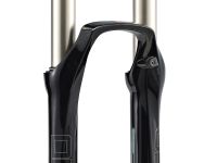 Амортизационная вилка RST Omega TNL 26&quot; (белый 26&quot; 100 мм эксцентрик 9 мм шток 1 1/8&quot; (28.6 мм), сталь для дисковых тормозов)