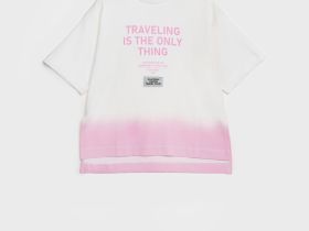 Фуфайка трикотажная для девочек (футболка)