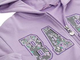 Толстовка на молнии для девочки