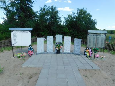 Братская могила советских воинов, погибших в период Сталинградской битвы