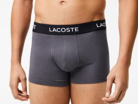 Однотонное мужское нижнее бельё Lacoste (5шт.)