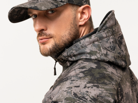 Бейсболка Remington Baseball Cap Black Camo