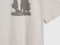 Футболка с принтом, Белый