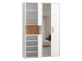 Шкаф-купе Бладвен 3-140x210 Белый