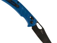 Складной нож SRM Retreiver 9201, сталь 8Cr13MOV Blackwash, рукоять Blue FRN