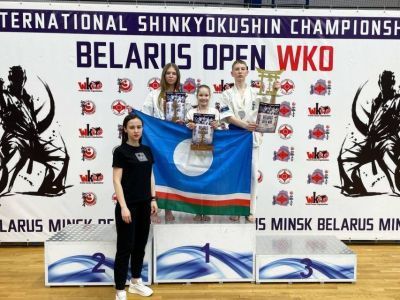 Три медали завоевали якутяне на международных соревнованиях по киокусинкай карате