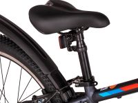 Подростковый велосипед Stels Turbo 420 V 24, год 2026, цвет Серый, ростовка 12